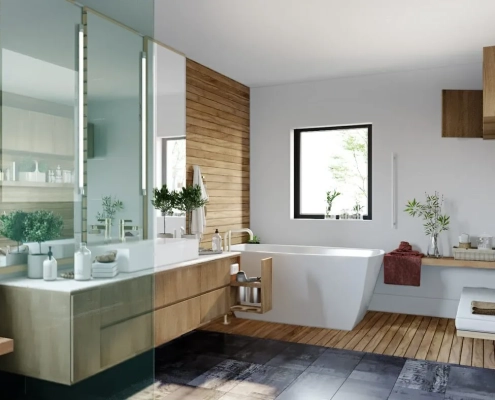 طراحی فضای داخلی حمام