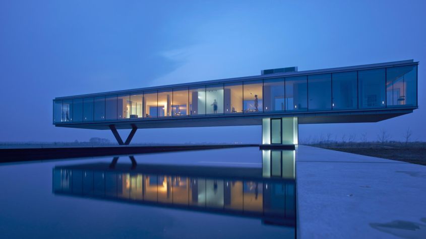 خانه های شیشه ای مدرن جهان